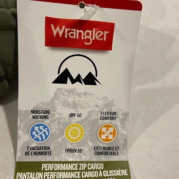 Wrangler Men’s Size 44 Cargo Golf Shorts Green - Picture 4 of 11